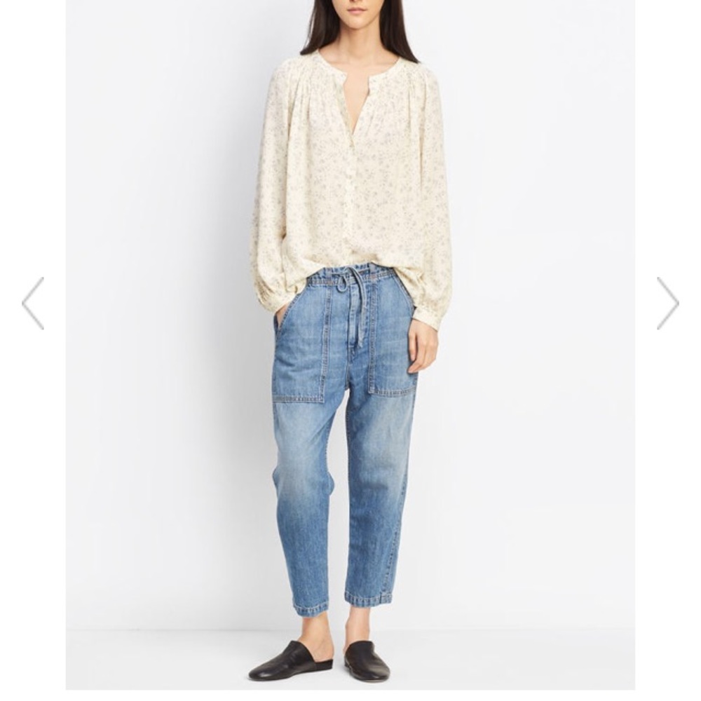 Vince Patch front utility denim